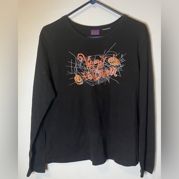 None Tops - Long sleeve women’s Halloween top XL